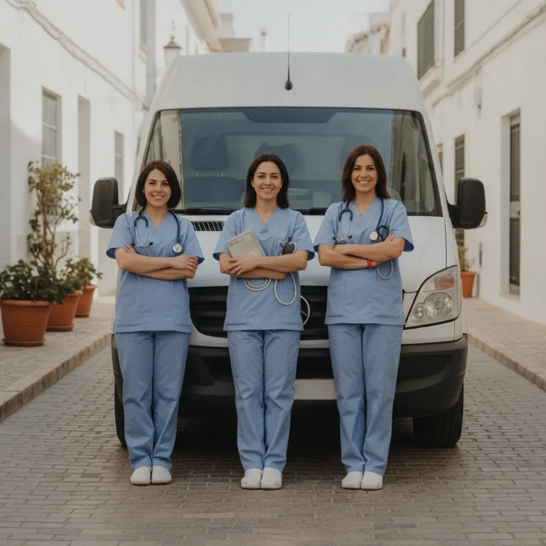 Matrona equipo en Pozuelo de Alarcon
